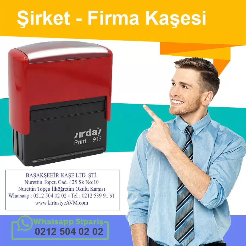Başakşehir Kaşe Şirket - Firma Kaşesi | 0212 504 02 02