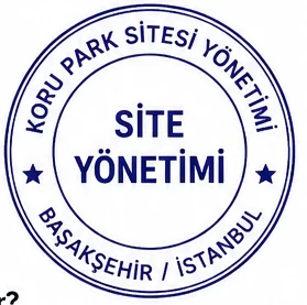 Yuvarlak Site Yönetimi Kaşesi