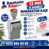 numaratör kaşe noter kaşesi 12 mm numaratör kaşe trodat